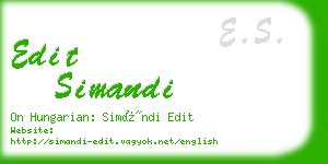 edit simandi business card